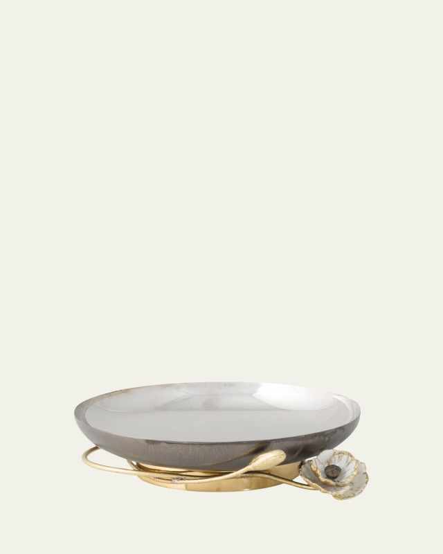 Anemone Small Footed Platter